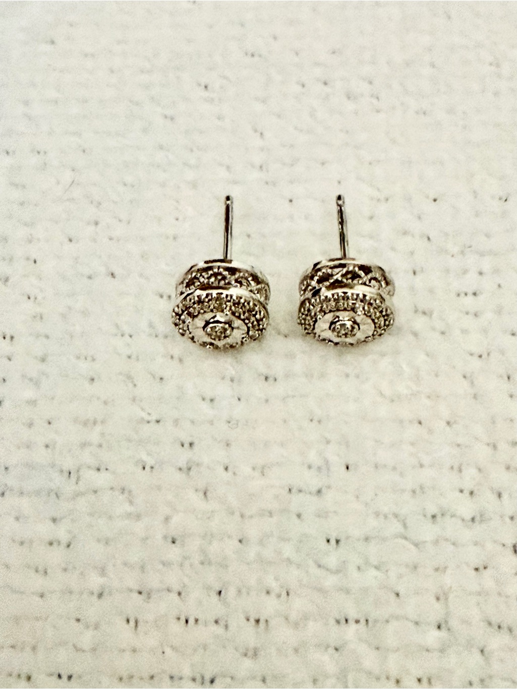 Solid 925 Sterling Silver Necklace & Earrings Set + Bonus Crystal Bracelet — image 6 of 8